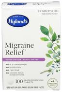 Hylands Homeopathic Migraine Relief Tablets, 100 count