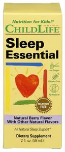 Child Life Essentials Natural Berry Flavor Sleep Essential, 2 Fluid Ounce