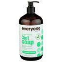 Everyone 3-in-1 Tea Tree Peppermint Soap, 32 Fluid Ounce