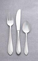 World Tableware Neptune Utility/Dessert Fork, 7.5 inch -- 36 per case.