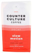 Counter Culture Decaf Slow Motion Organic Whole Bean Coffee, 12 Ounce -- 6 per case