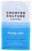 Counter Culture Forty Six Organic Whole Bean Coffee, 12 Ounce -- 6 per case