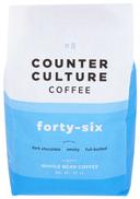 Counter Culture Forty Six Organic Whole Bean Coffee, 24 Ounce -- 6 per case