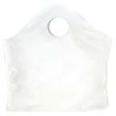 Pak Sher Plastic White Plain Carry Out Bag, 1000 count