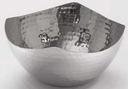 American Metalcraft Squound Stainless Steel Hammered Bowl, 40 Ounce