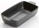 American Metalcraft Porcelain Black Matte Finish Casserole, 20 Ounce