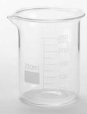 American Metalcraft Glass Clear Chemistry Beaker, 8 1/2 Ounce