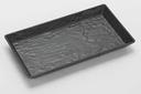 American Metalcraft Faux Slate Collection Black Melamine Serving Platter, 14 inch Length x 7-1/2 inch Width x 1-1/2 inch Height