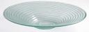 American Metalcraft Glacier Recycled Green Glass Bowl, 19 x 3 1/2 inch