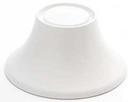 American Metalcraft Lift Collection White Melamine Pedestal, 3 1/4 inch Height