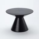 American Metalcraft Upton Collection Espresso Finished Wood Pedestal, 6 1/4 inch Height