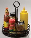American Metalcraft Flat Coil Round Condiment Rack, 8 x 9 1/2 inch