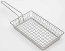 American Metalcraft Stainless Steel Rectangular Fry Basket, 9 1/2 x 6 x 1 1/2 inch