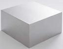 American Metalcraft Stainless Steel Cube Riser, 4 inch Height