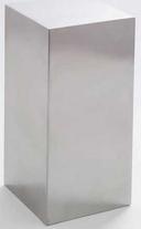 American Metalcraft Stainless Steel Cube Riser, 8 inch Height
