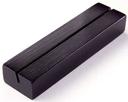 American Metalcraft Black Bamboo Card Holder, 4 inch Length