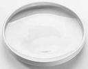 American Metalcraft Porcelain Small Serving Plate, 8 inch Dia x 1 1/4 inch Height