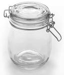 American Metalcraft Glass Apothecary Jar, 26 Ounce