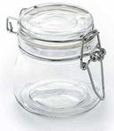 American Metalcraft Mini Glass Apothecary Jar, 5 Ounce