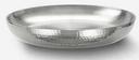 American Metalcraft 18/8 Stainless Steel Hammered Double Wall Seafood Tray, 12 inch
