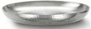 American Metalcraft 18/8 Stainless Steel Hammered Double Wall Seafood Tray, 18 inch