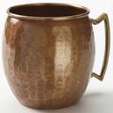 American Metalcraft Antique Copper Hammered Finish Moscow Mule Mug, 14 Ounce
