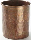 American Metalcraft Hammered Finish Antique Copper Cup, 14 Ounce