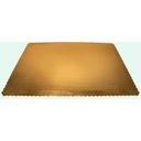 Southern Champion Tray Gold Laminated Single Wall Sturdy Cake Pad, 25 x 18 inch -- 50 per case.