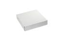 Boxit 4 Corner Automatic One Piece White Pizza Box, 7 x 7 x 1.5 inch -- 300 per case.