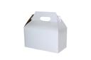 Boxit White Gable Boxes with Automatic Bottom, 8.875 x 5 x 6 3/4 inch -- 150 per case.