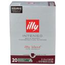 Illy Intenso Bold Roast K Cup Coffee Pod, 20 count -- 4 per case