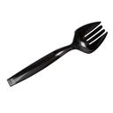 WNA Polystyrene Black Utensil Serving Fork -- 144 per case.