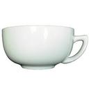 Vertex China Argyle and Catalina Collection Porcelain White Cappuccino Cup, 12 Ounce -- 36 per case.