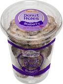 Prairie City Blueberry Donut Holes, 5 Ounce -- 12 per case.