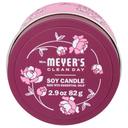 Mrs Meyers White Peony Soy Candle, 2.9 Ounce Tin -- 8 per case