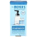 Mrs Meyers Rainwater Scent Foaming Hand Soap Starter Kit -- 3 per case