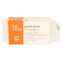 Full Circle Plain Jane Plant-Based Cellulose Sponge, 3 count -- 6 per case