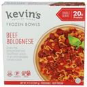 Kevins Natural Foods Bolognese Beef Bowl, 9.5 Ounce -- 8 per case