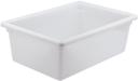 Winco Polypropylene White Food Storage Box, 18 x 26 x 9 inch