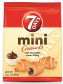 7 Days Chocolate Mini Croissant, 2.12 Ounce - 5 count per pack -- 6 packs per case