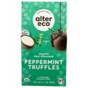 Alter Eco Organic Dark Chocolate Peppermint Truffles, 2.1 Ounce -- 12 per case