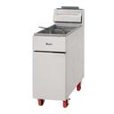 Migali 40 Pound Natural Gas Fryer, 15.6 inch Width x 30.1 inch Depth x 44.4 inch Height