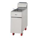 Migali 50 Pound Natural Gas Fryer, 15.6 inch Width x 30.1 inch Depth x 44.4 inch Height