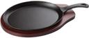 Winco Cast Iron Fajita Server Two Piece Set -- 1 set