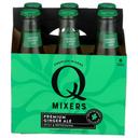 Q Mixers 6.7 Fluid Ounce Premium Ginger Ale, 6 count -- 4 per case
