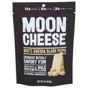 Moon Cheese White Chedda Black Peppa Crunchy Bites, 2 Ounce -- 12 per case