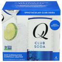 Q Mixer 7.5 Fluid Ounce Spectacular Club Soda, 4 count -- 6 per case