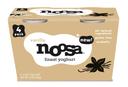 Noosa 4 Ounce Vanilla Yoghurt, 4 count per pack -- 6 per case.