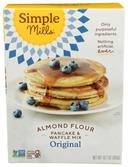 Simple Mills Pancake and Waffle Almond Flour Baking Mix, 10.7 Ounce -- 6 per case