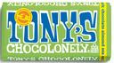 Tonys Chocolonely 51 Percent Dark Chocolate Bar with Almonds and Sea Salt, 6.35 Ounce -- 15 per case